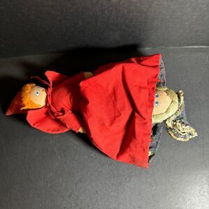 Vintage Red Riding Hood Flip Puppet Doll 1970s [Item 0048]